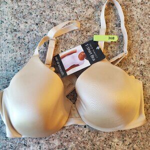 NWT BALI Women's 36B Beige Your Perfect T Shirt Bra 360 Smooth Wired